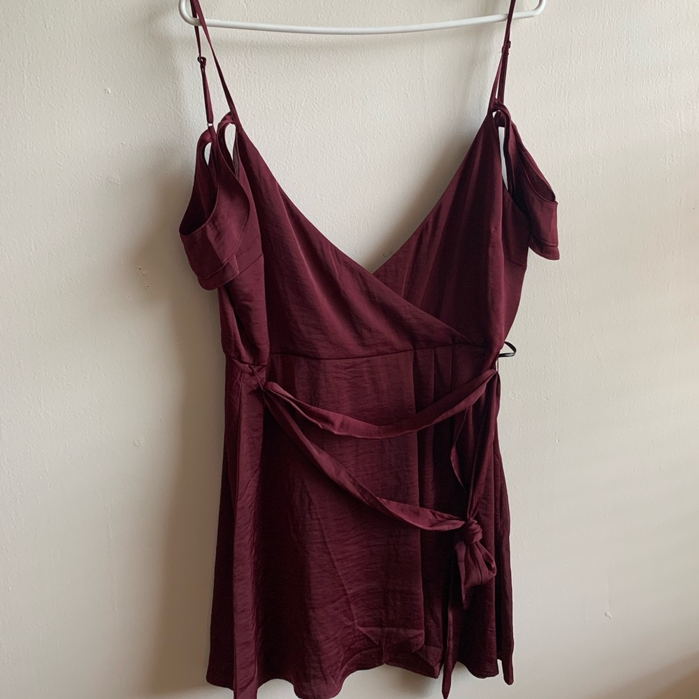 Burgundy Dress